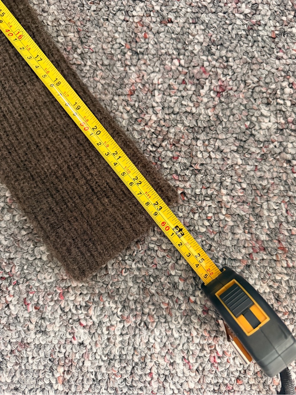 Vince Brown Ribbed Button-Front Cardigan - Picture 6 of 10
